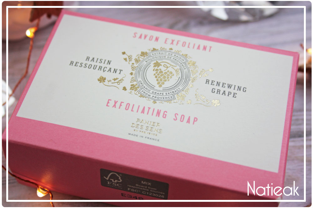 savon exfoliant définition