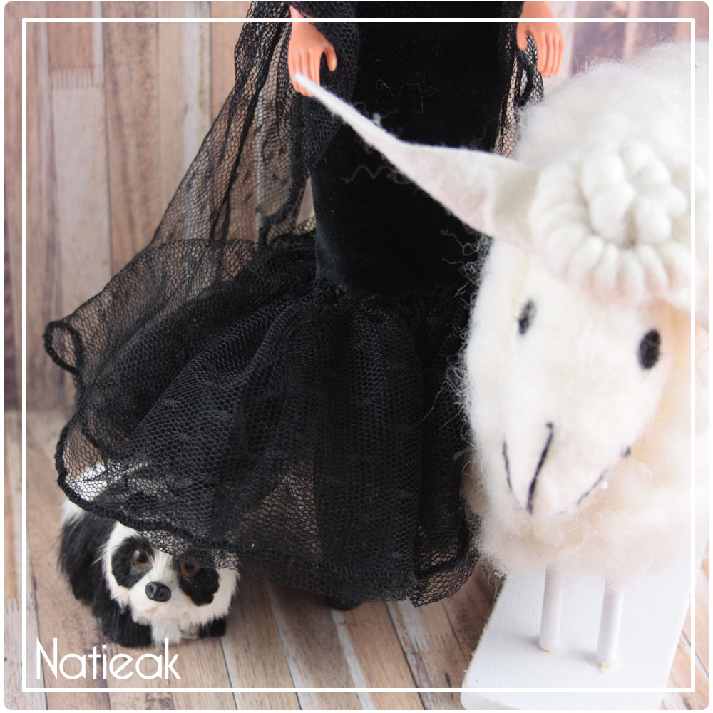 DIY Couture Morticia Addams