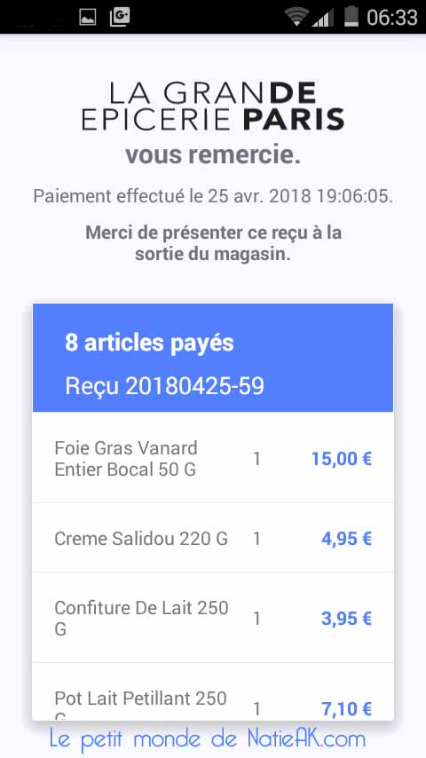 application pour course