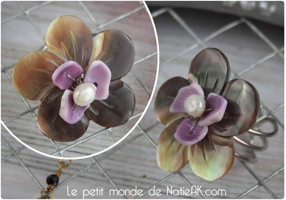 bijou en nacre pas cher