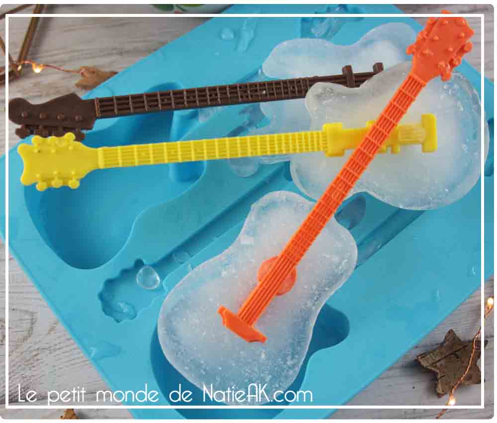 moules à glaçon guitare Coolgift