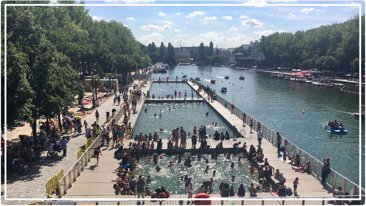 bassin de la Villette piscine