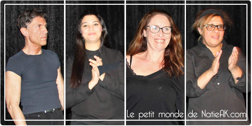 Comédiens de la pièce Et si c'était vous ?