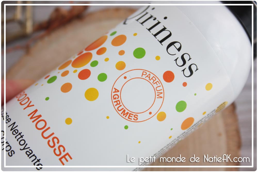Qiriness Body Mousse nettoyante