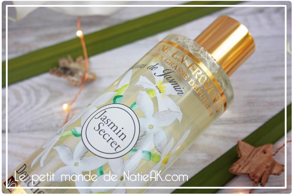 La douche huile nourrissante Jeanne en Provence