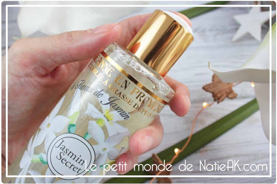 douche huile nourrissante Jeanne en Provence