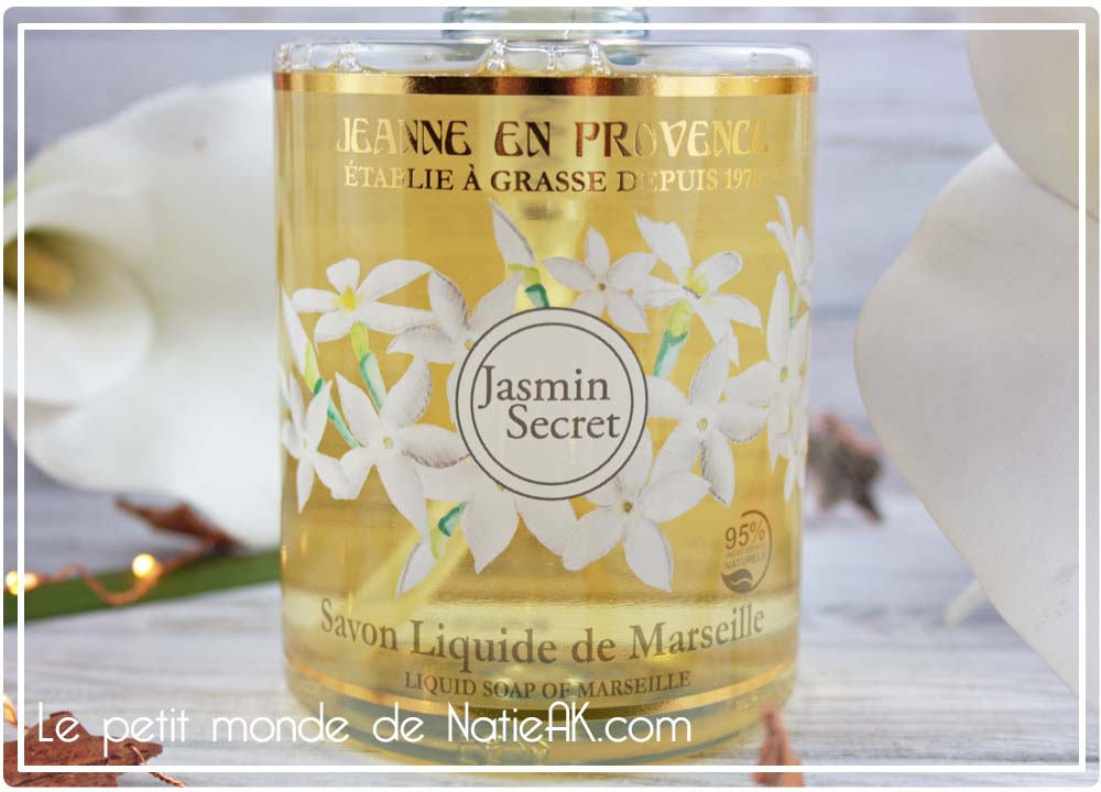 Savon liquide de Marseille Jasmin secret