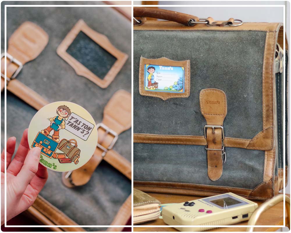 Cartable Tann's vintage
