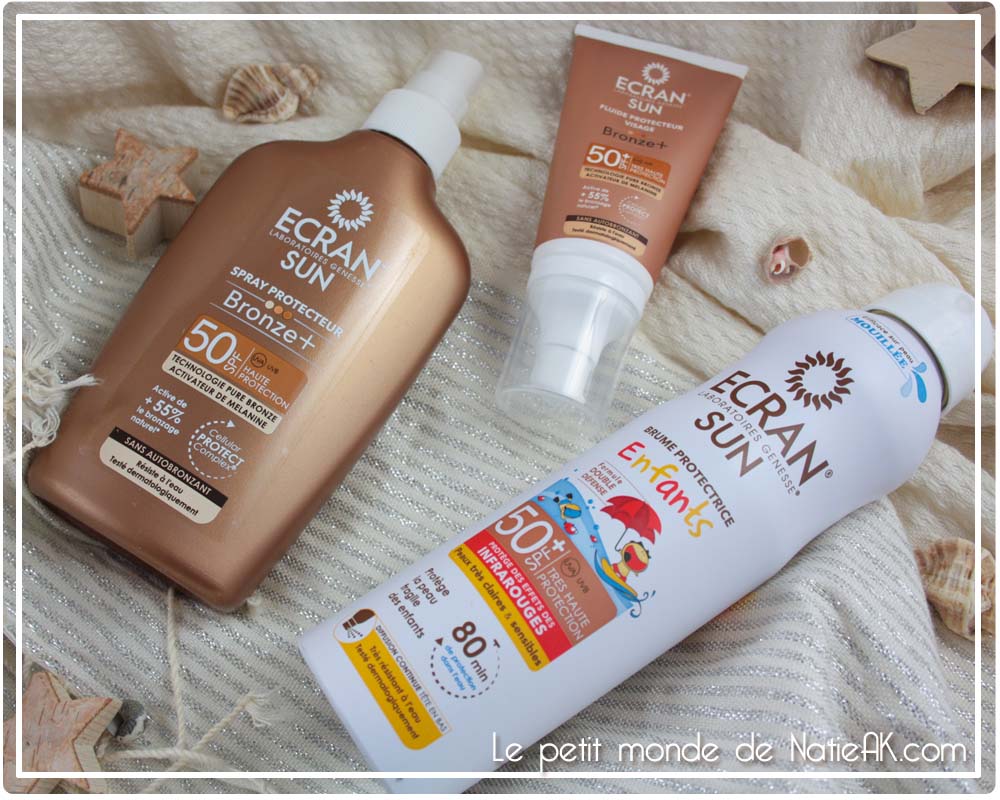 protection solaire visage et corps