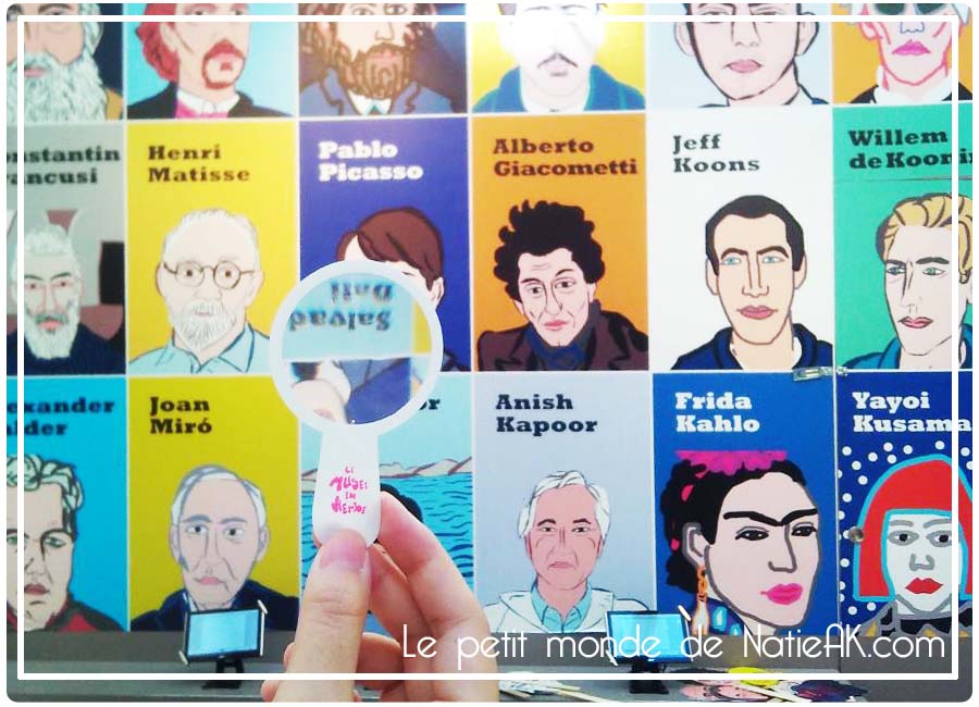 Damian Elwes Atelier à la loupe