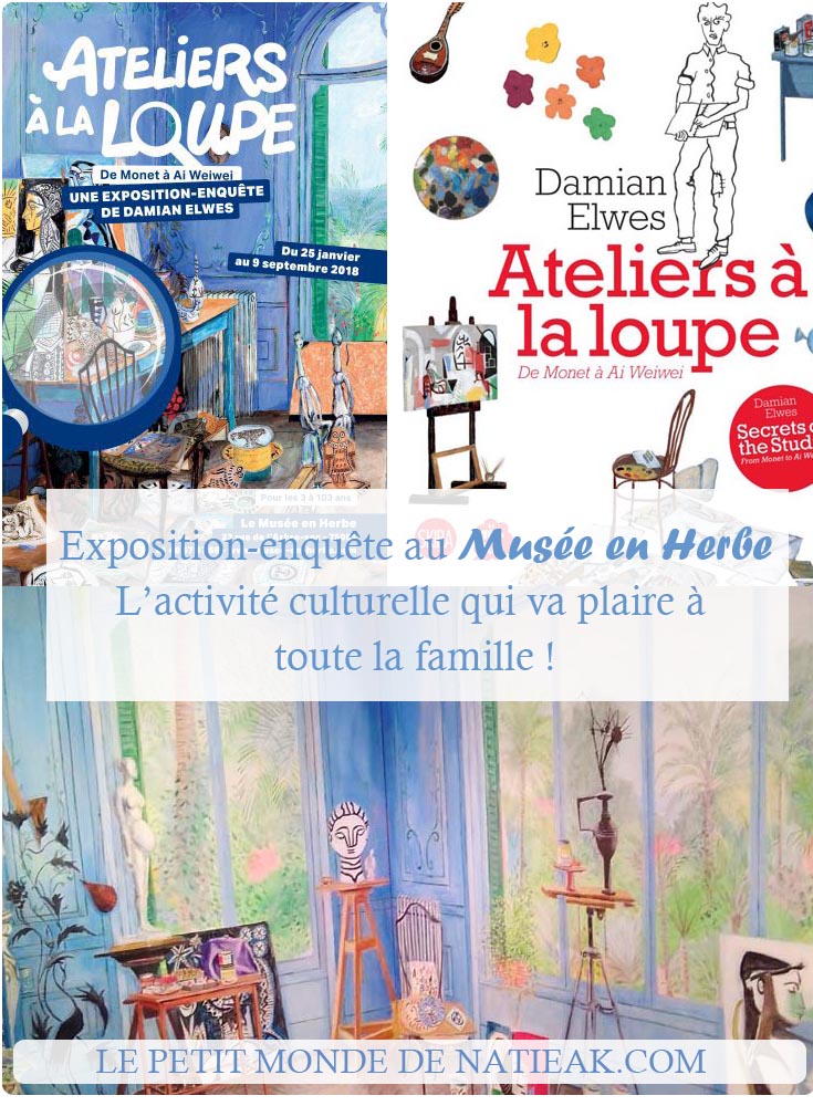 Damian Elwes Atelier à la loupe