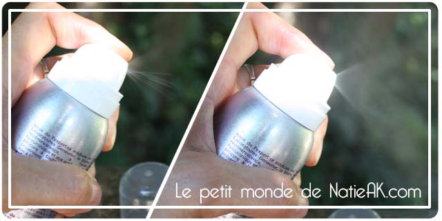 brume pour le corps action