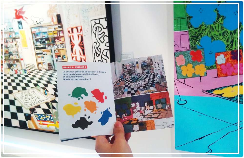 atelier pour enfant au musée