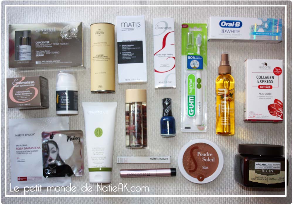 beauté bag Victoires de la beauté 2018-2019
