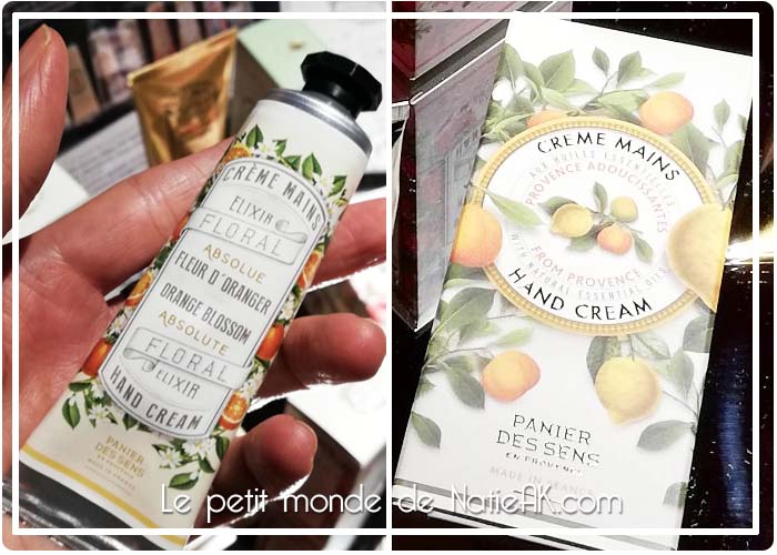 Crèmes mains hydratante Panier des sens