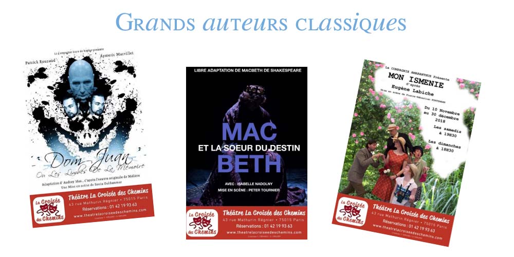 grands auteurs classiques