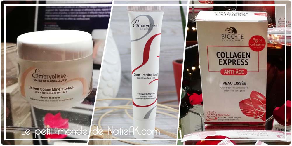 Peeling nuit et soin bonne nuit Embryolisse et soin anti âge Biocyte