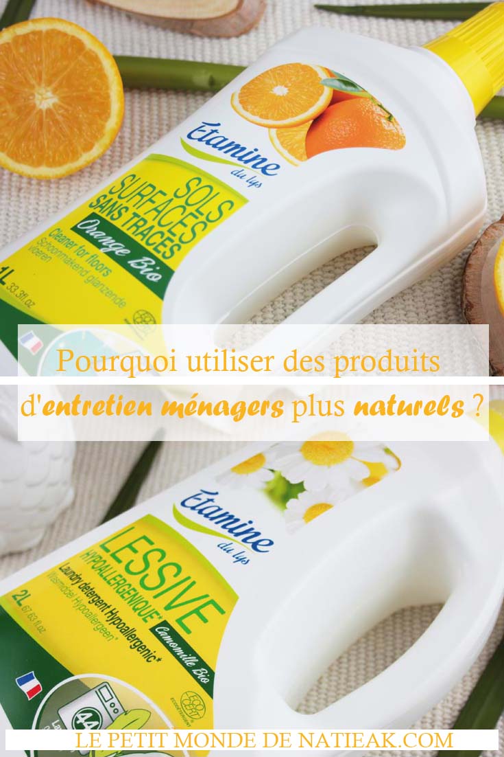 Produits d'entretien Etamine du lys