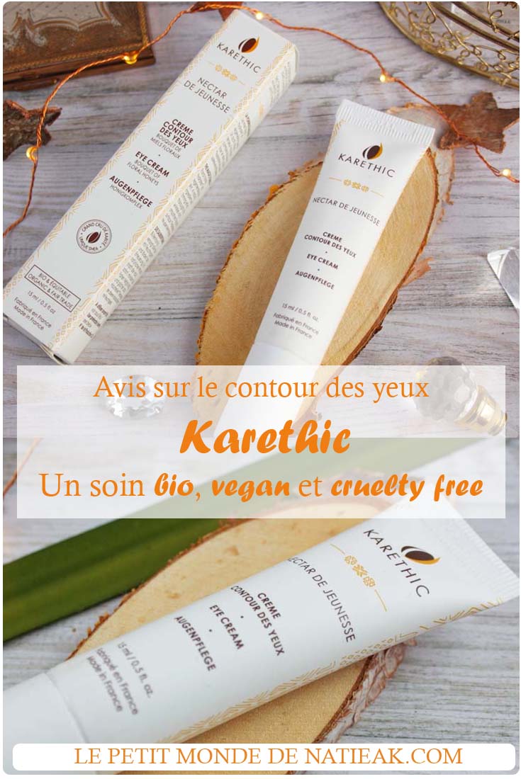 avis sur le contour des yeux bio Karethic