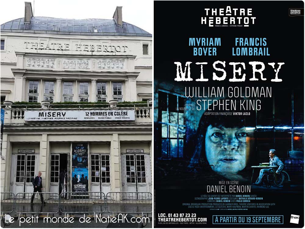 Misery Théâtre Hébertot 