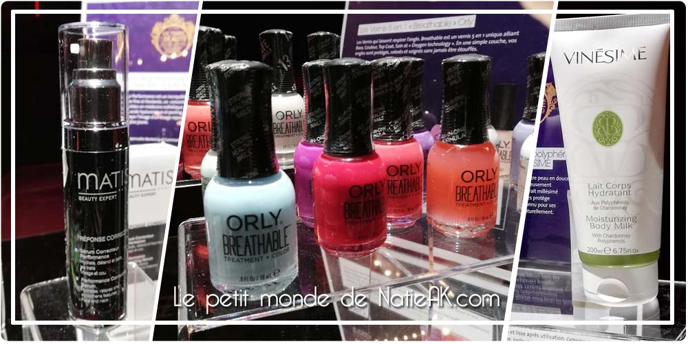 sérum visage ,vernis à ongles et crème hydratante Vinésime