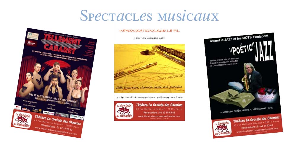 spectacle musicaux parisiens