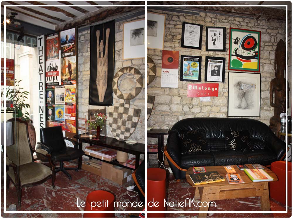 Décoration théâtre Nesle Paris