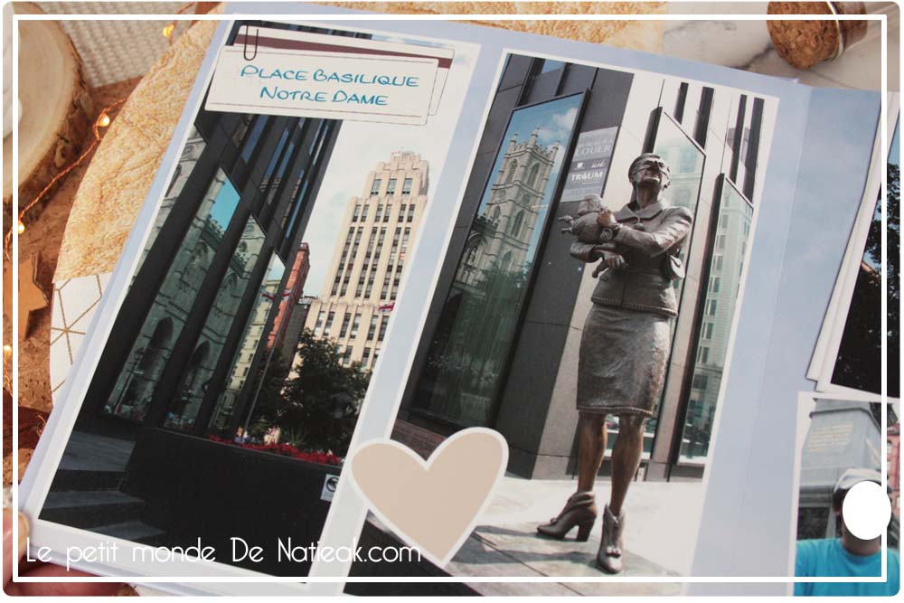 Album photo de vacance au Canada