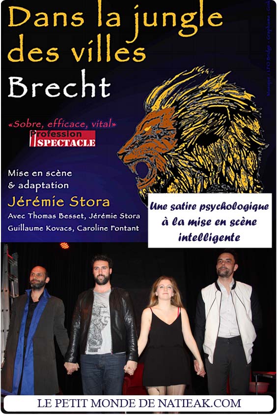 avis sur Dans la jungle des villes, un roman satirique