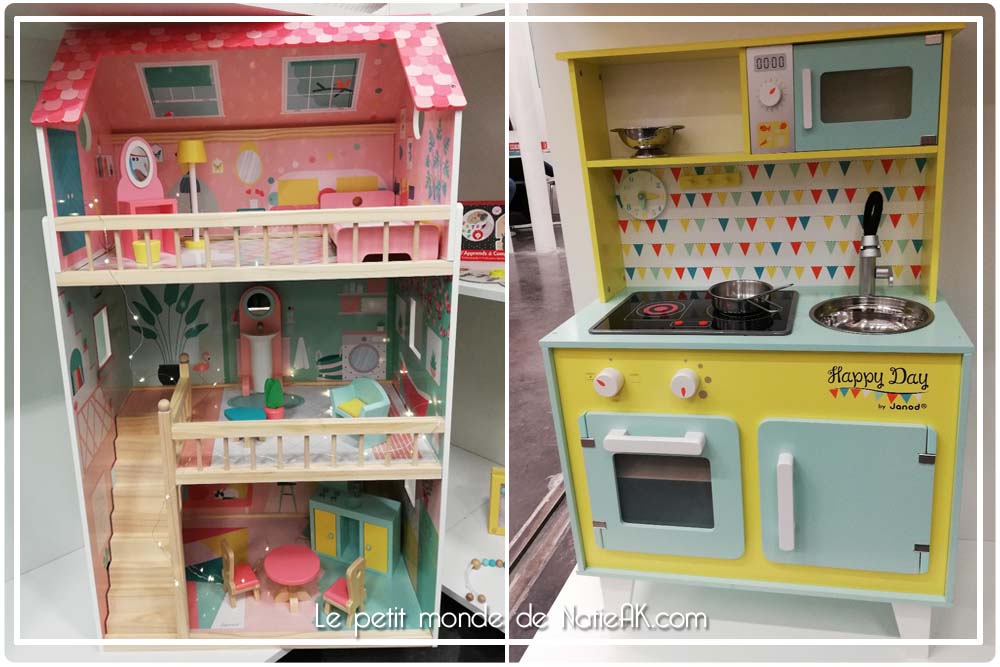 jouet en bois Maison de poupée et cuisinière Happy day de Janod