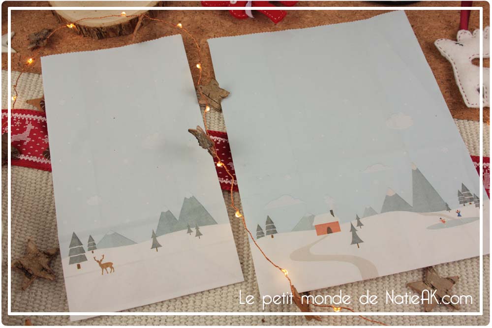 calendrier de l'avent à fabriquer soi-même