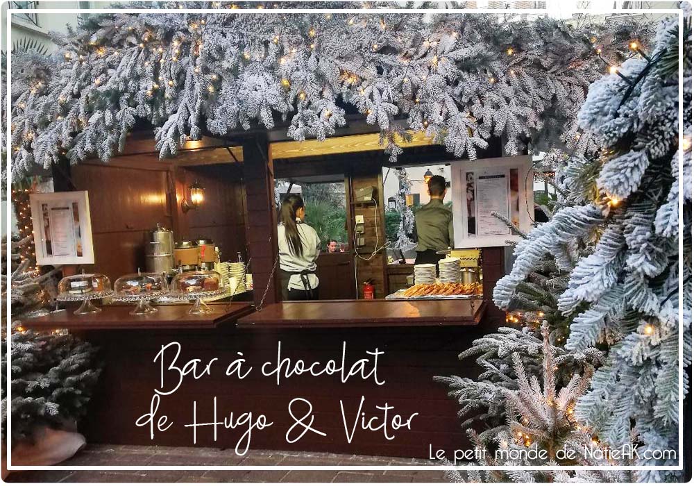 Bar à chocolat de Hugo & Victor au Jardin du Marais