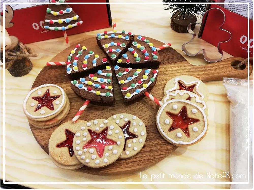 gâteau de Noël de la Box pâtissière Ookies