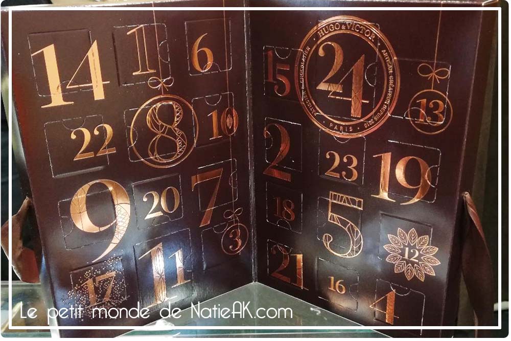 Calendrier de l'avent Noël Hugo & Victor