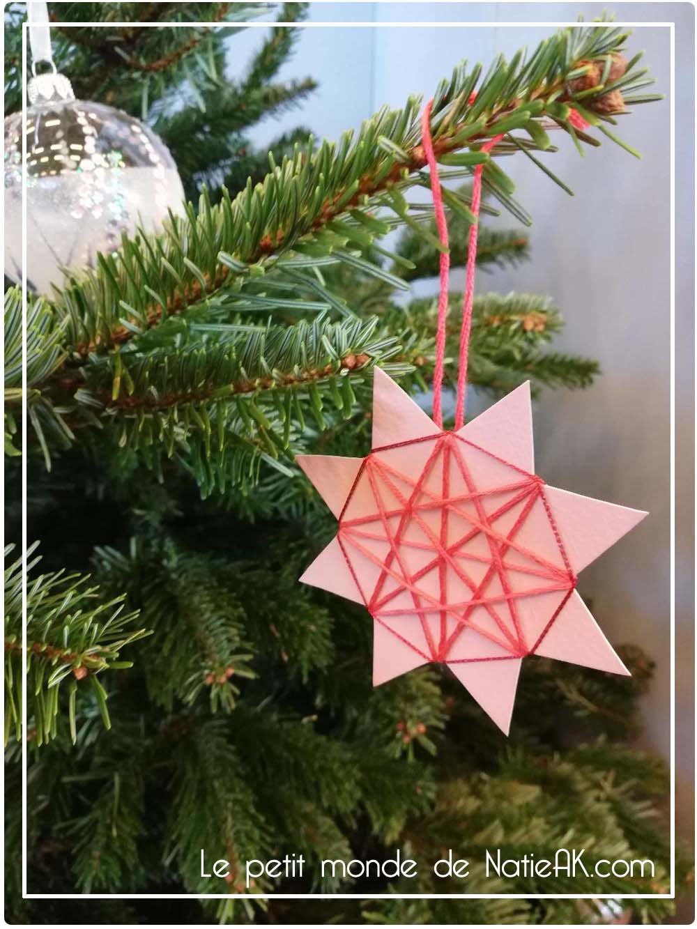 Décoration de sapin (fil du papier) de Marie-Claire idées