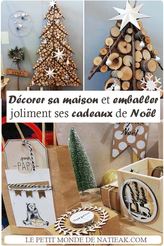 idées pour emballer ces cadeaux de Noël et décorer joliment sa maison