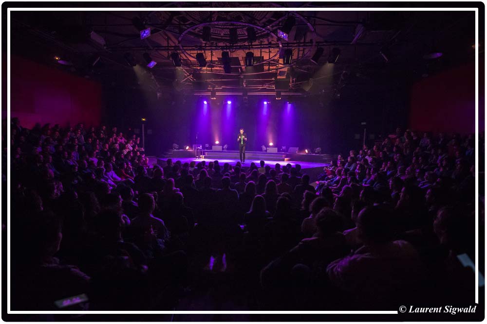spectacle comique et ludique de Max Bird