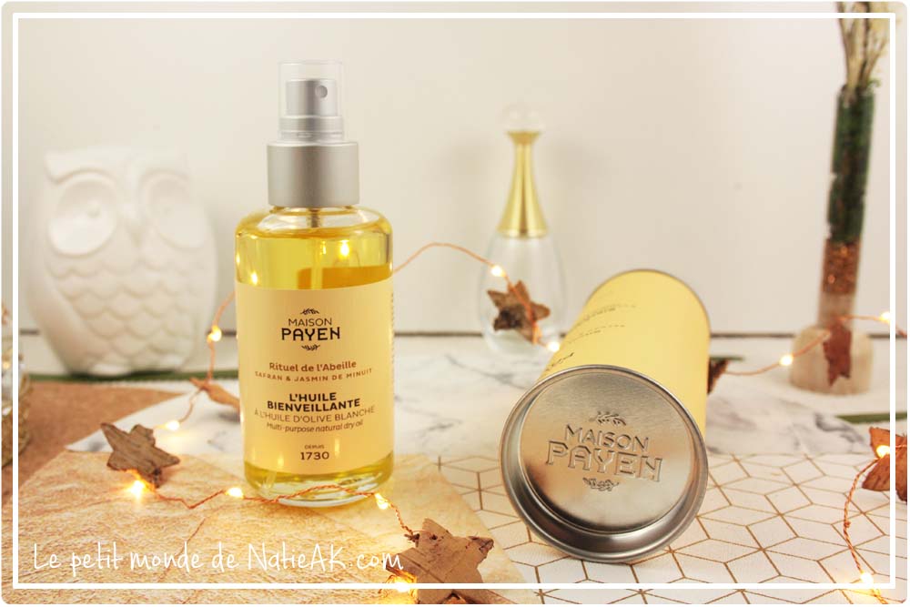 Huile hydratante sèche pour le corps visage, corps et cheveux