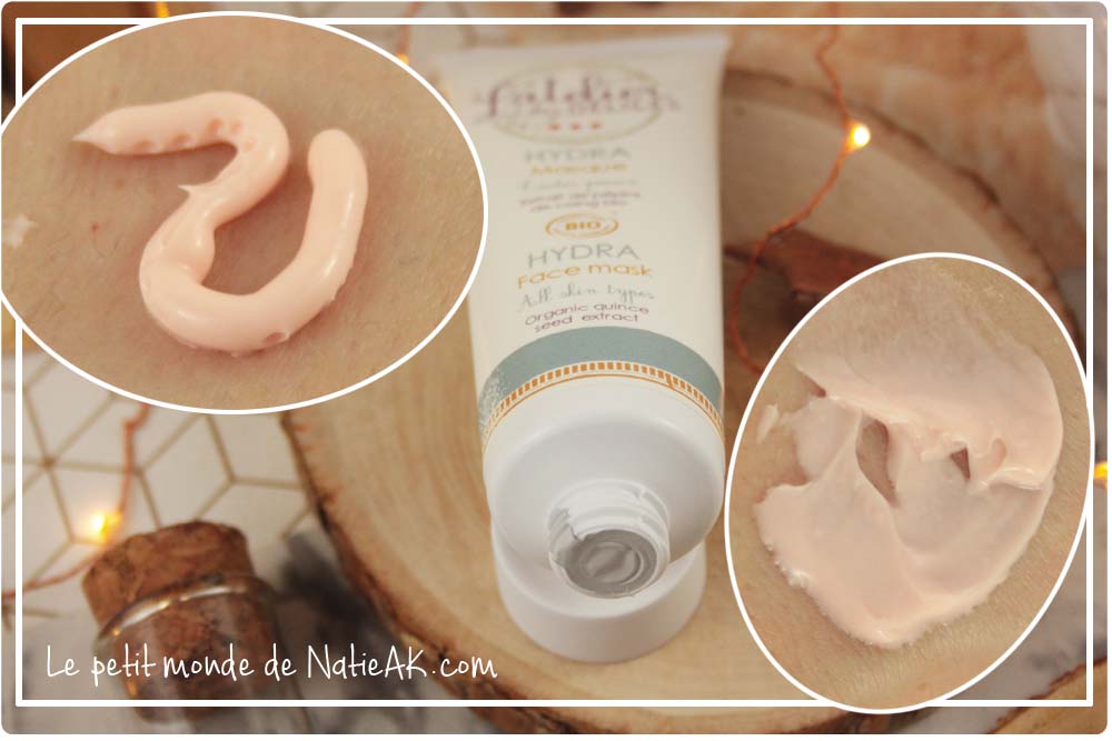 Hydra masque bio l'Atelier des délices