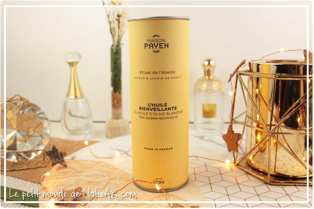 huile naturelle corps, visage cheveux made in France