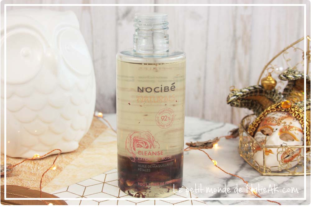 l'huile démaquillante visage