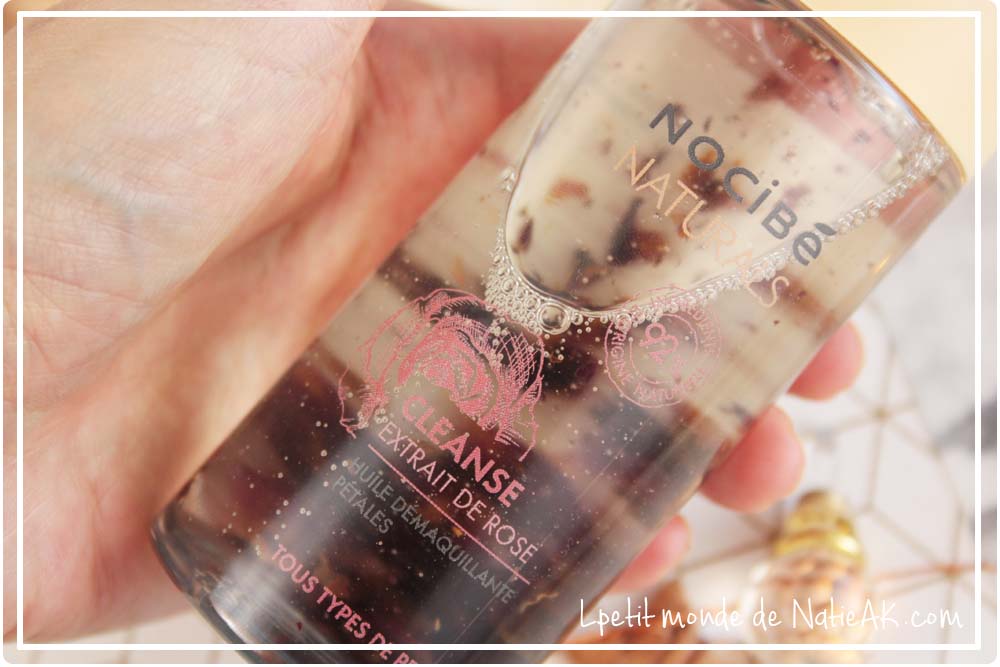 L'huile démaquillante Cleanse à la rose Nocibé