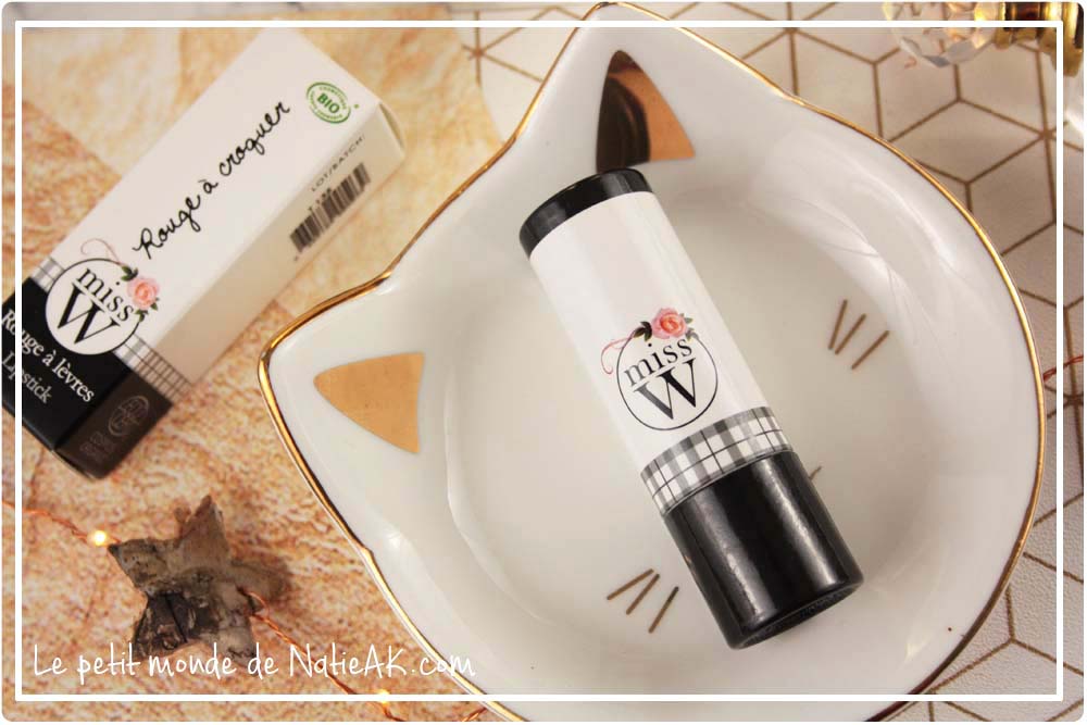 Rouge à lèvres bio naturel et hydratant