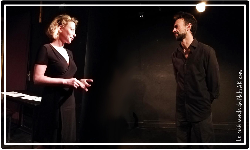 comédiens théâtre Florence Perrier et François Rabette