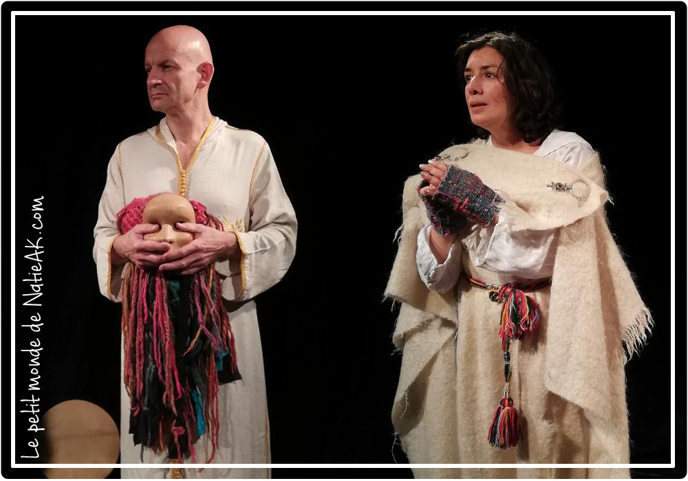 Michel Thouseau et Khadija El Mahdi au théâtre Paris