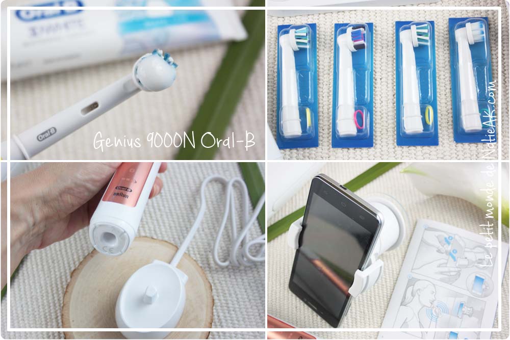 Brosse à dent électrique connectée