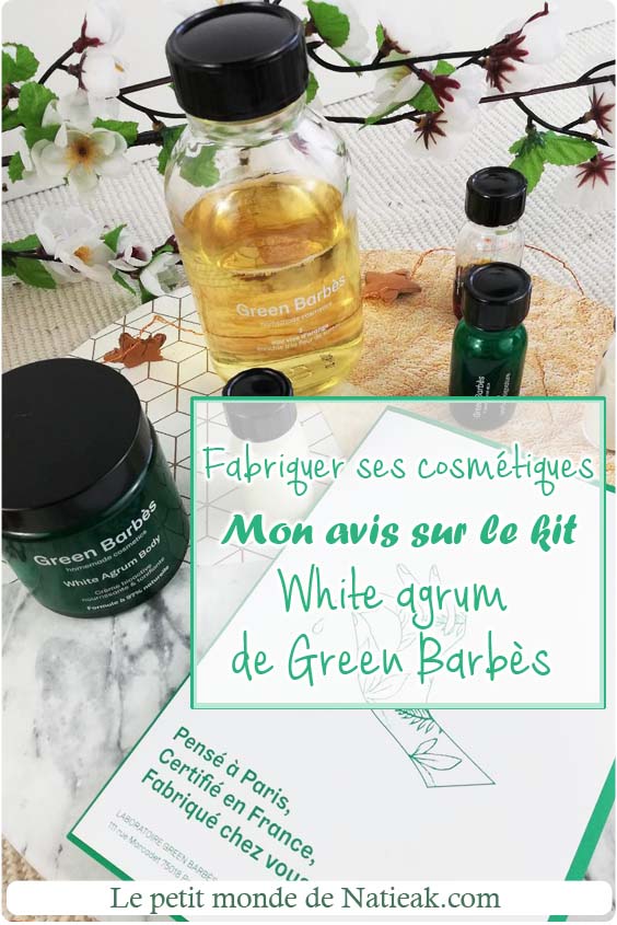 kit cosmétique Green Barbès