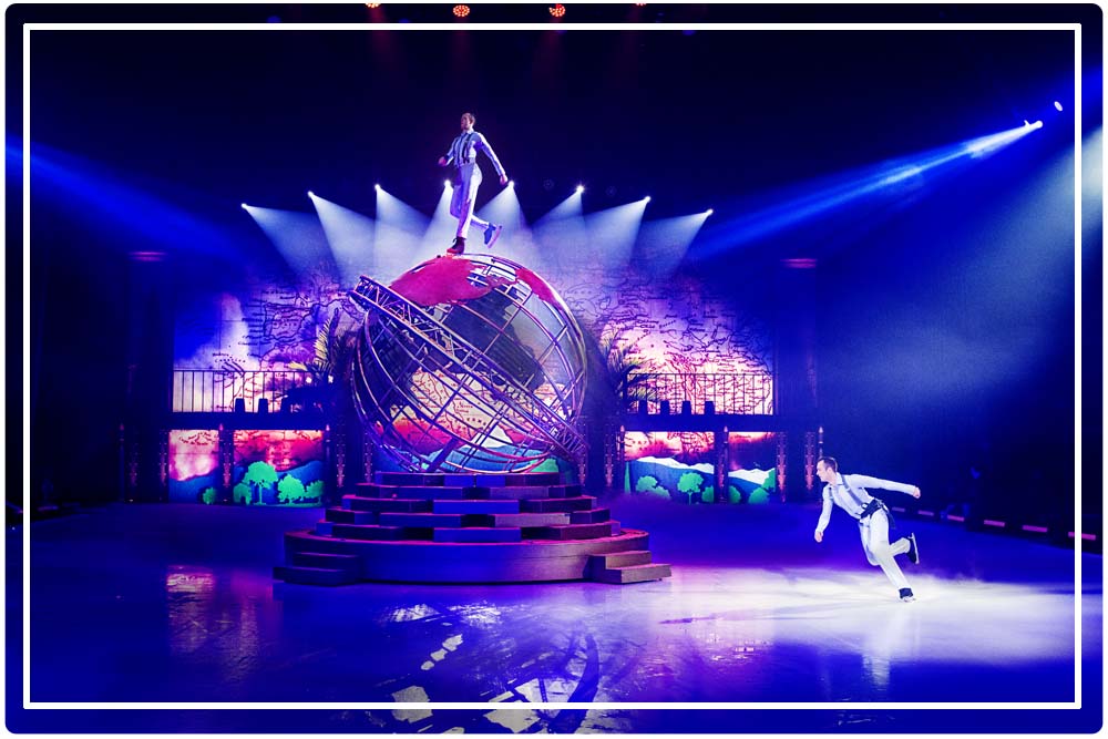 Holiday on Ice le planisphère géant