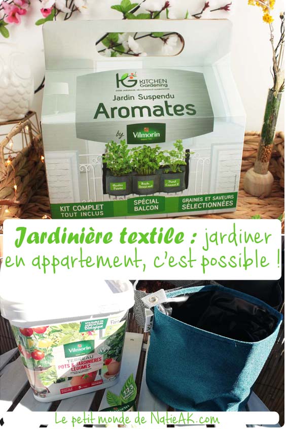 Jardin suspendu Aromates Vilmorin