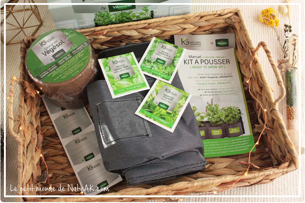 Jardin suspendu Aromates Vilmorin